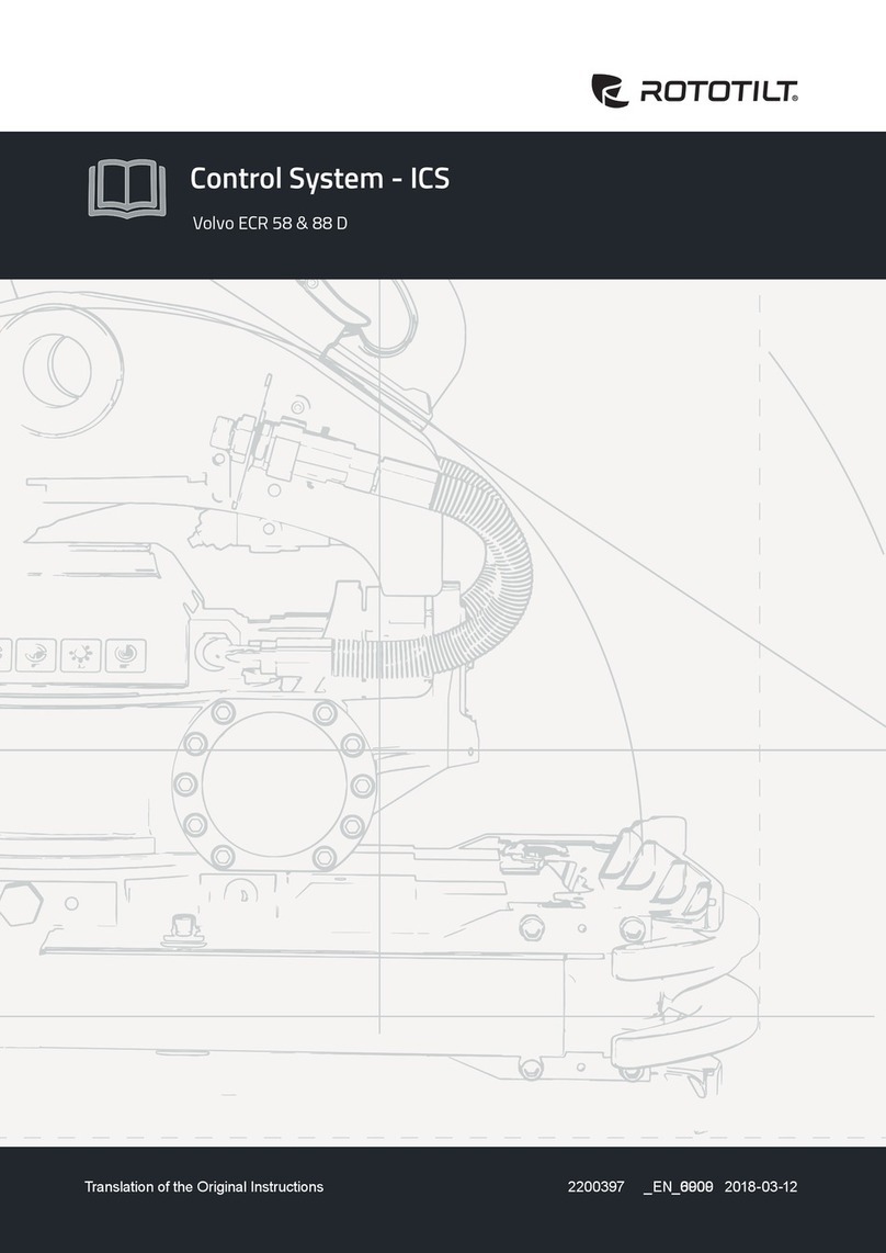 Volvo ECR 58 Translation of the original instructions
