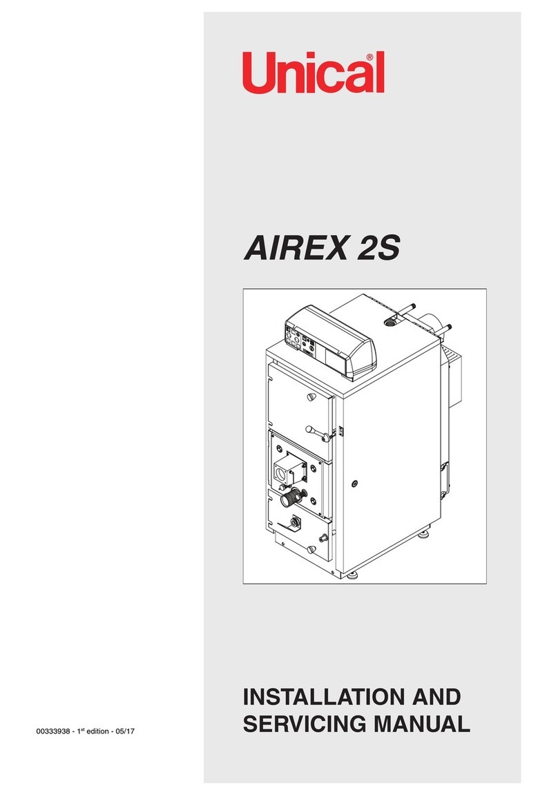 Unical AIREX 2S Series Installation and Servicing Manual Unical AIREX 2S Series Installation and Servicing Manual