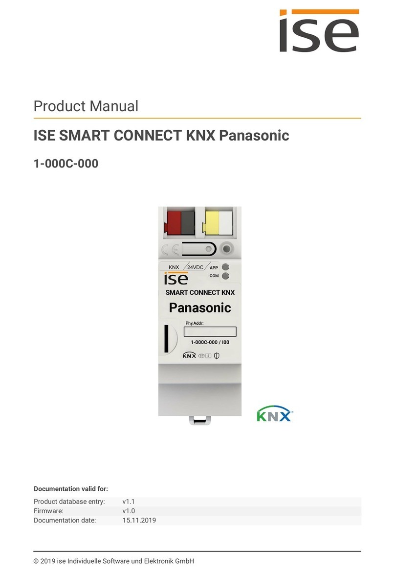 Panasonic ISE SMART CONNECT KNX product manual
