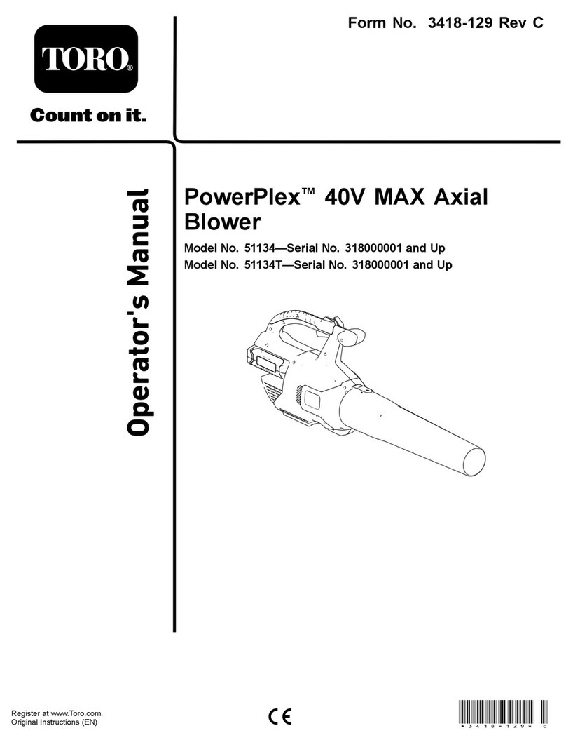 Toro PowerPlex Series User manual