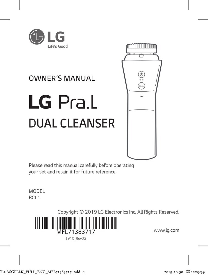 LG Pra.L BCL1 User manual