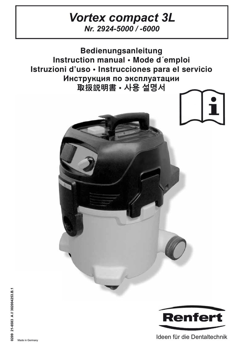 Renfert Vortex compact 3L User manual