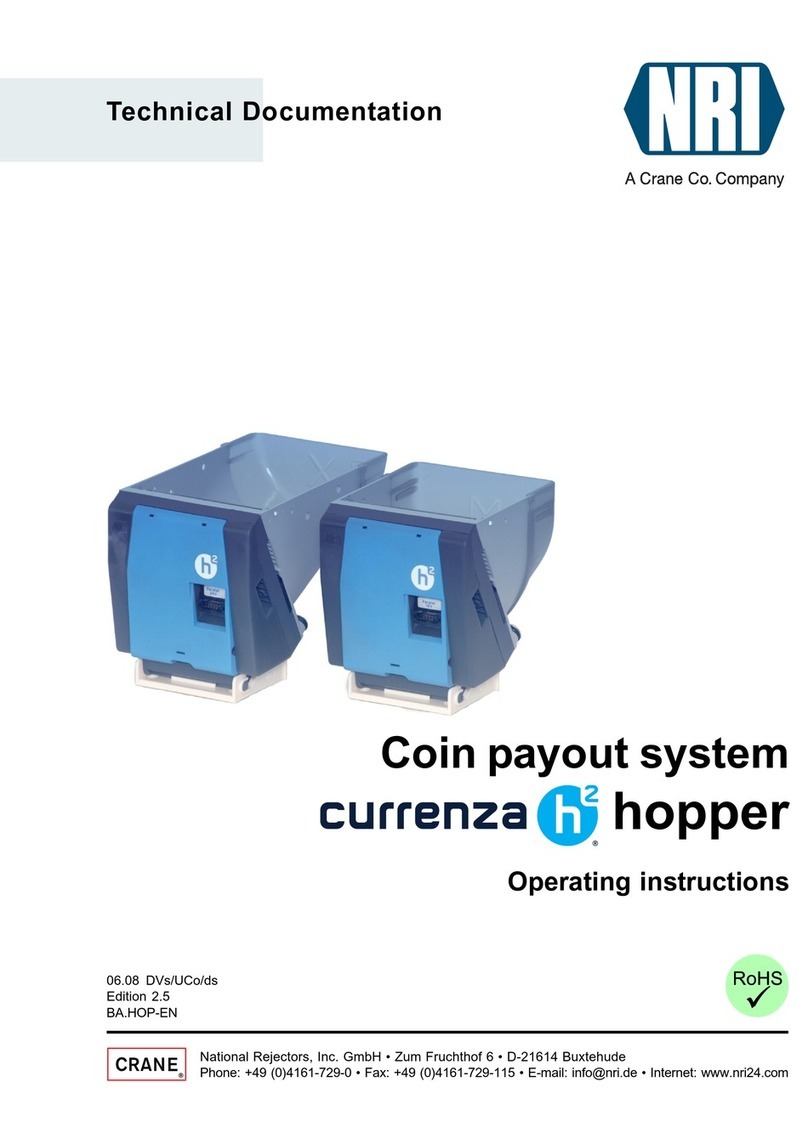 NRI Currenza H2 Hopper Series Technical documentation