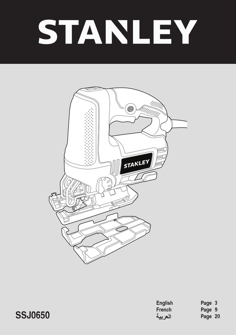 Stanley SSJ0650 User manual