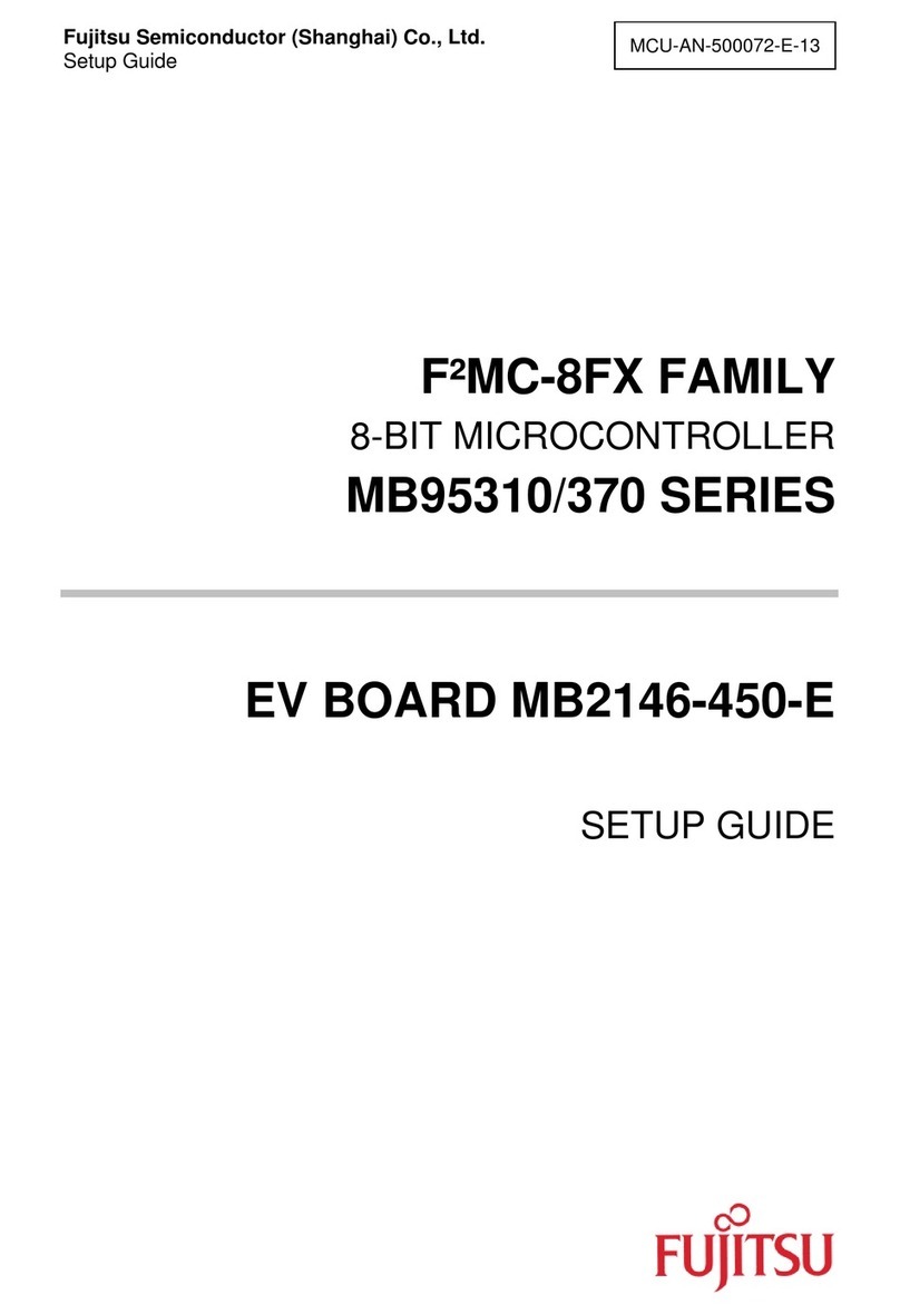 Fujitsu MB2146-450-E Setup guide
