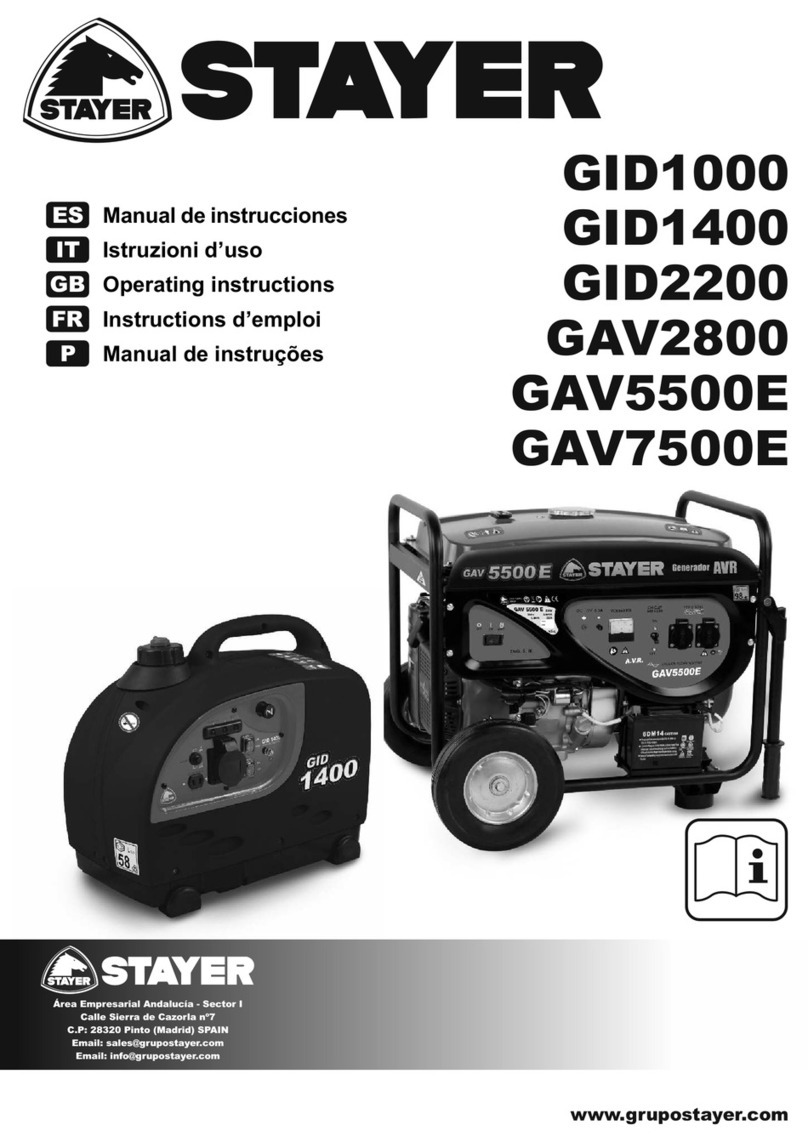 stayer GID1000 User manual