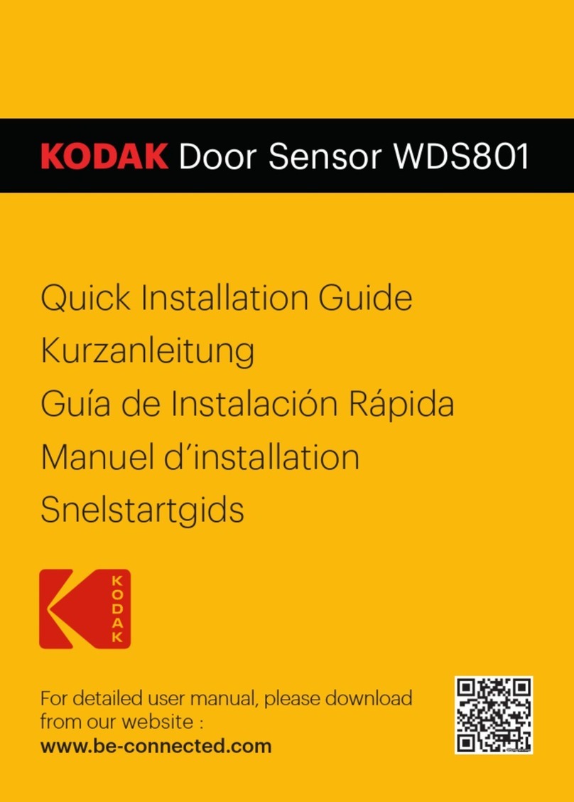 Kodak WDS801 Quick installation guide