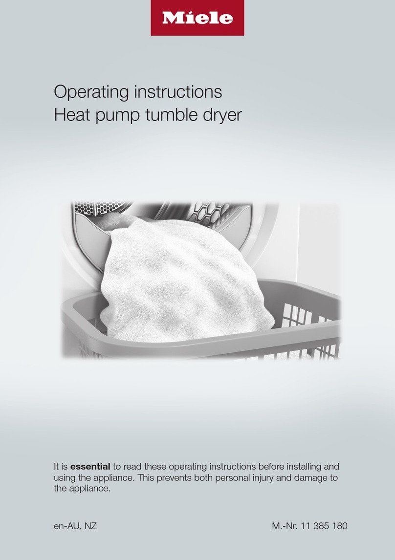 Miele TWV 680 WP User manual