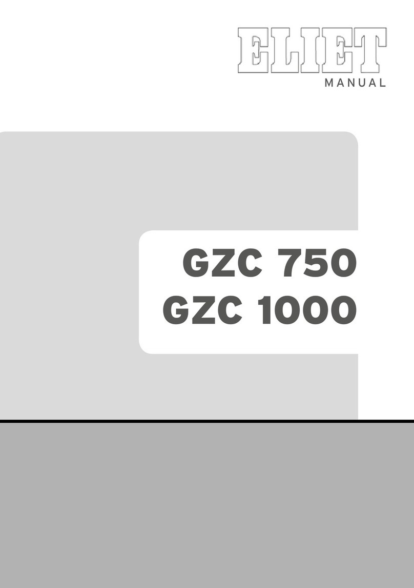 Eliet GZC 750 manual
