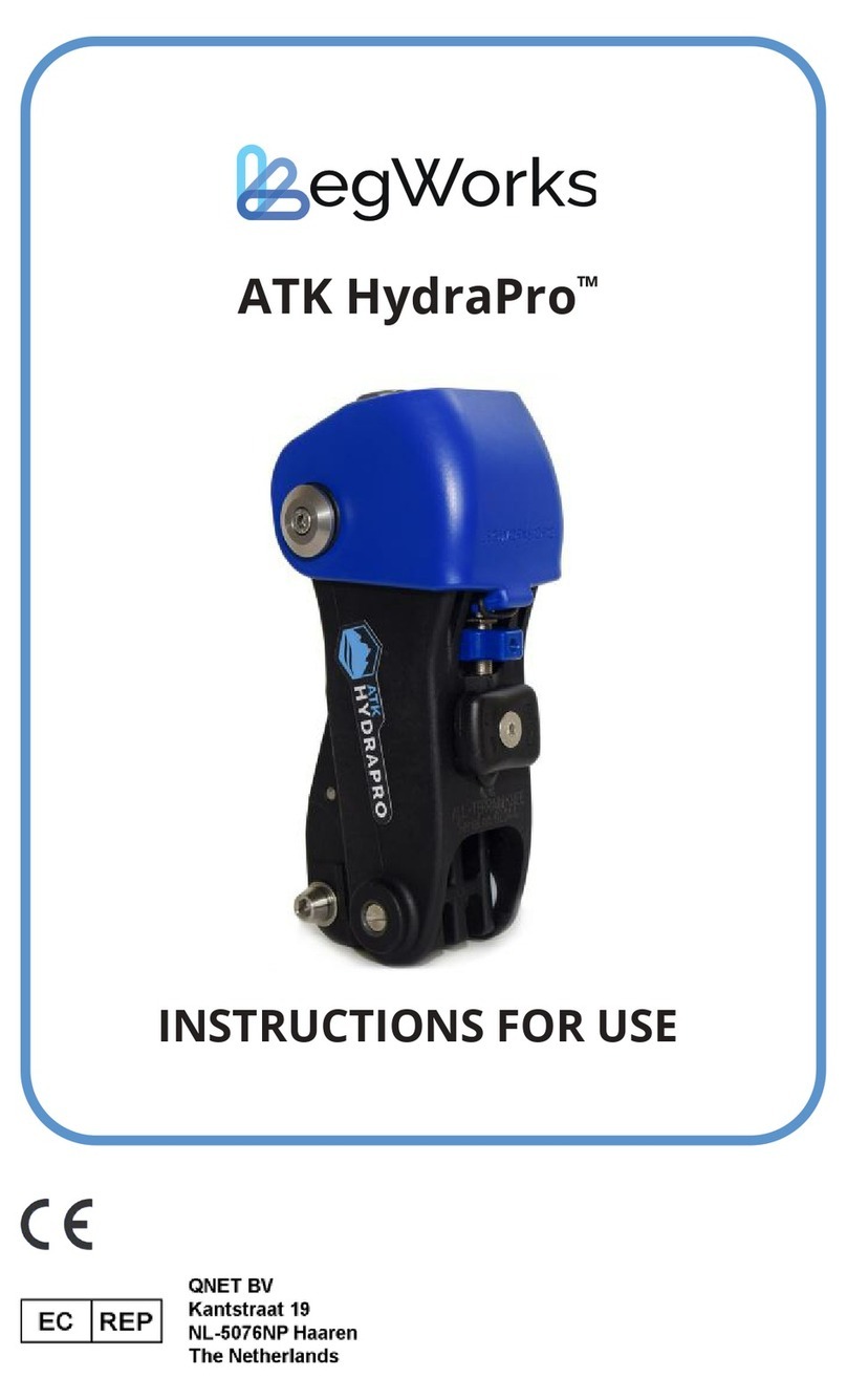 LegWorks ATK HydraPro Instructions for use