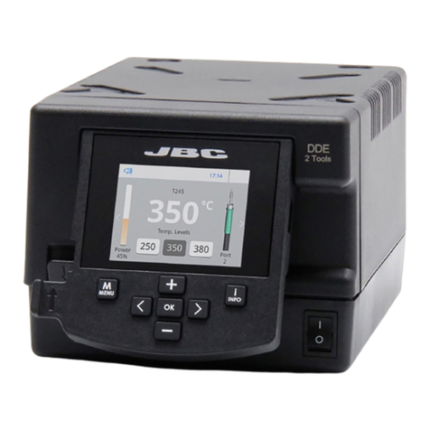 jbc DDE-B Series User manual