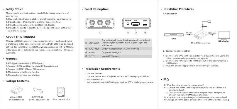 Lenkeng LKV3065 user manual