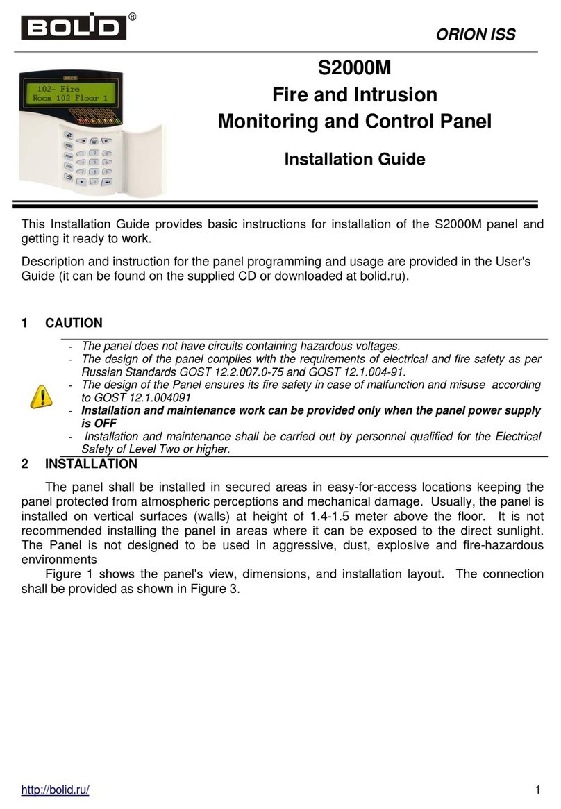 bolid S2000M User manual