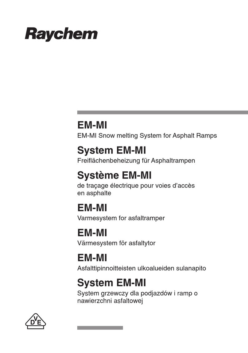 Raychem EM-MI Installation and operation manual