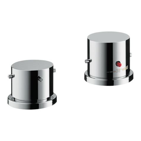 Hans Grohe AXOR Starck 10480000 Instructions for use/assembly instructions Hans Grohe AXOR Starck 10480000 Instructions for use/assembly instructions