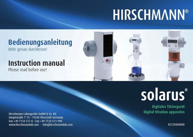 Hirschmann solarus User manual