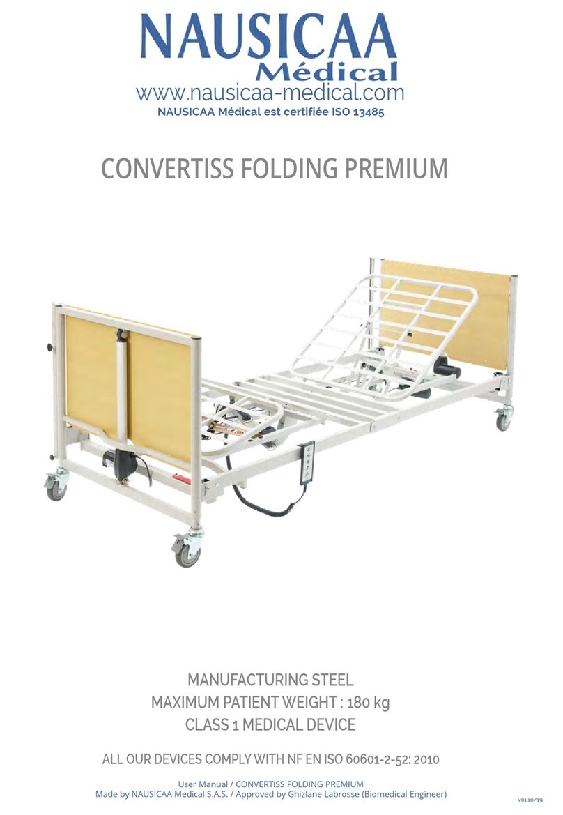 NAUSICAA CONVERTISS FOLDING PREMIUM user manual