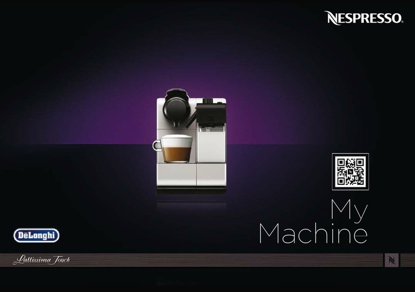 DeLonghi Nespresso Latissima Touch User manual