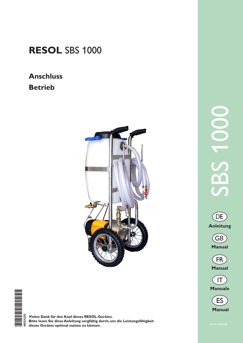 Resol SBS 1000 manual