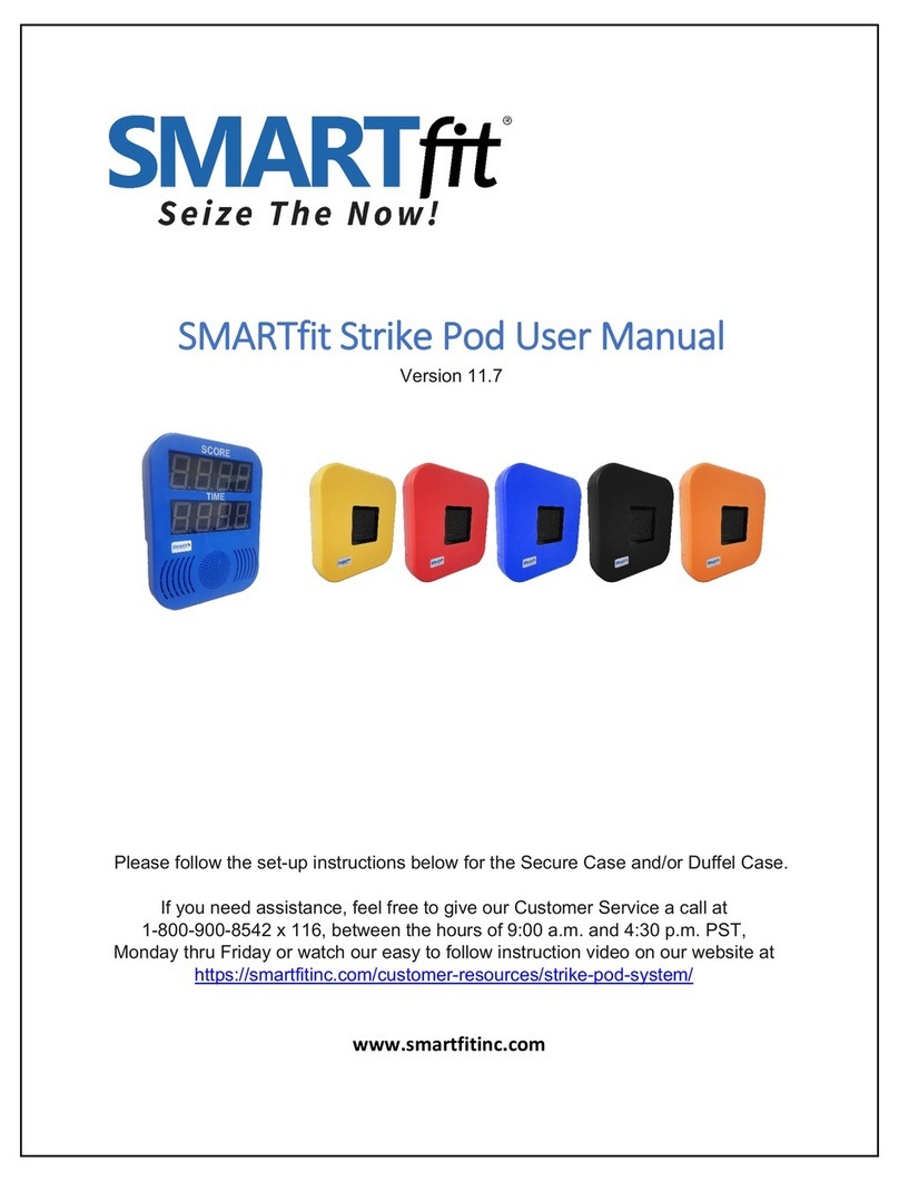 SMARTfit Strike Pod user manual