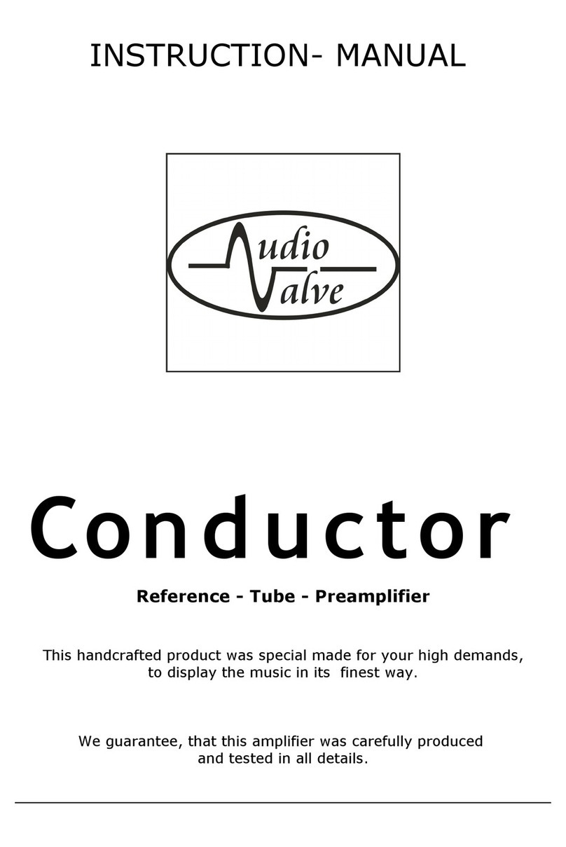 Audio Valve Conductor User manual