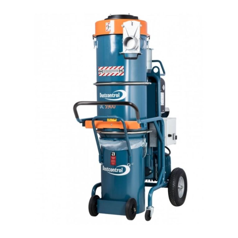 Dustcontrol DC 5900H Asbest User manual