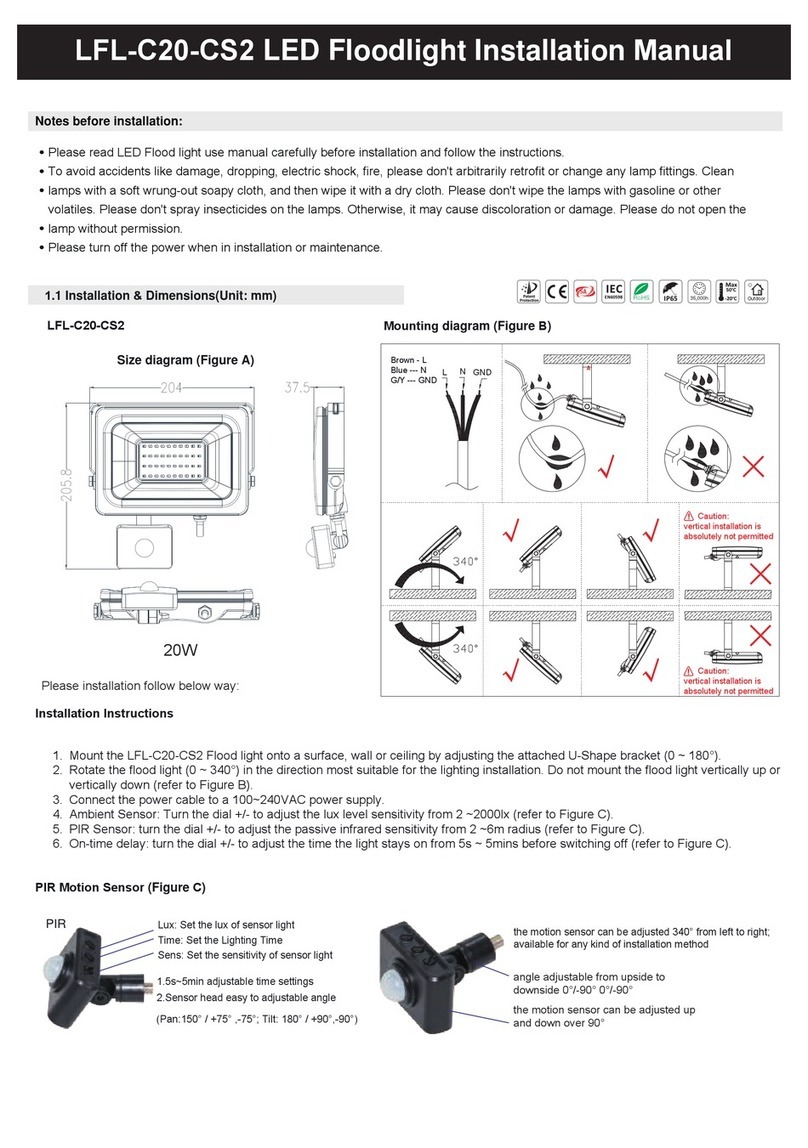 RHINO LFL-C20-CS2 User manual