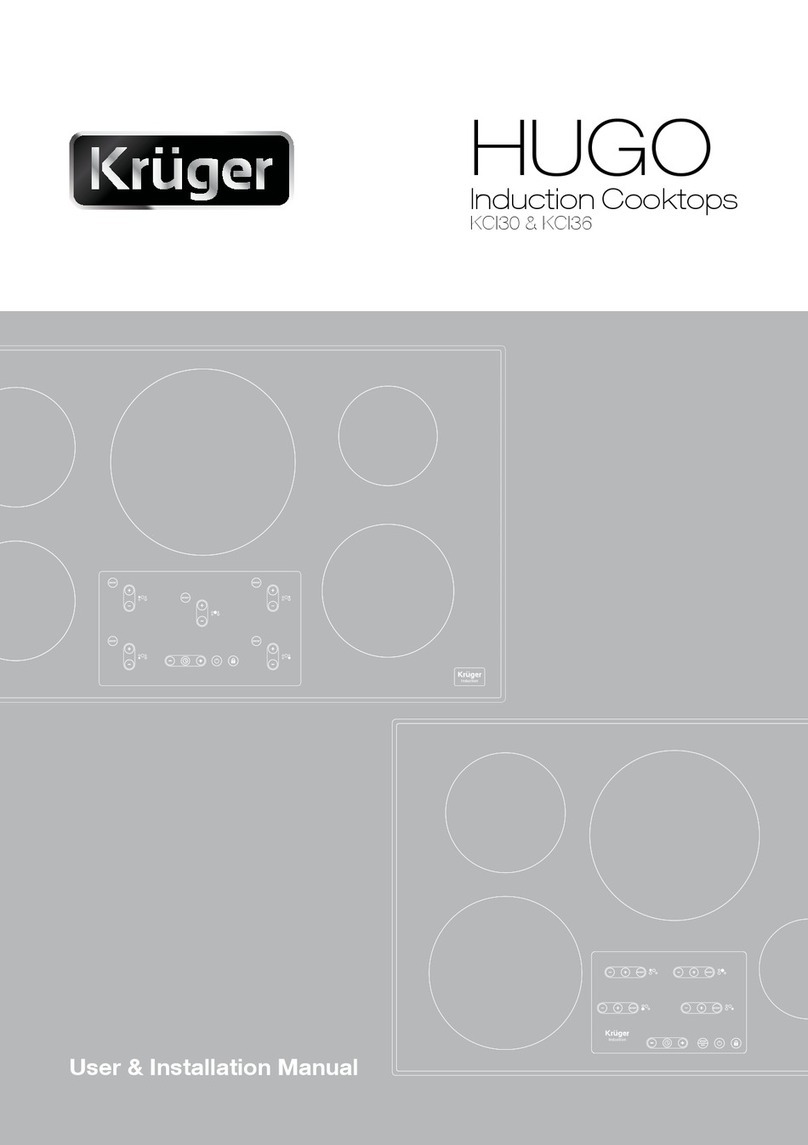 Kruger HUGO KCI30 User & installation manual