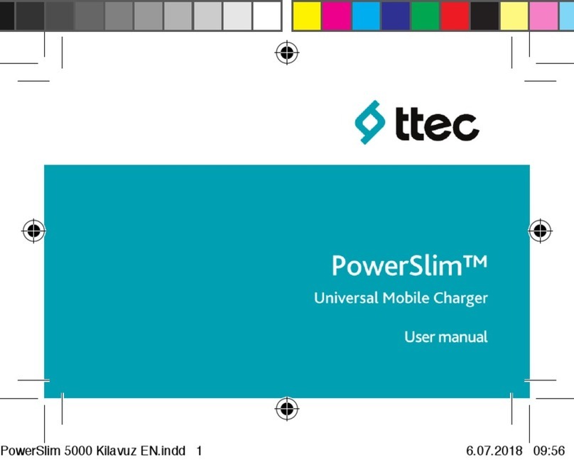 ttec PowerSlim user manual