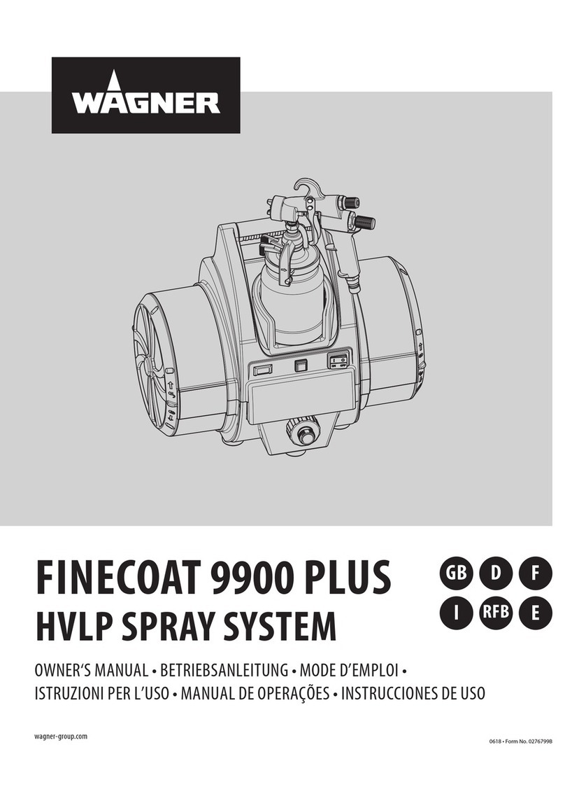 WAGNER FINECOAT 9900 PLUS owner's manual