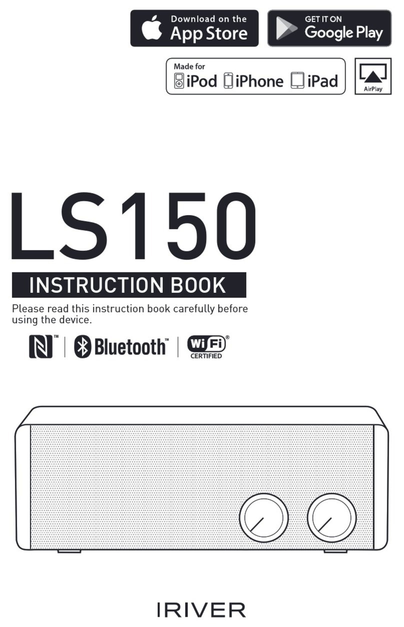 IRiver LS150 Instruction book