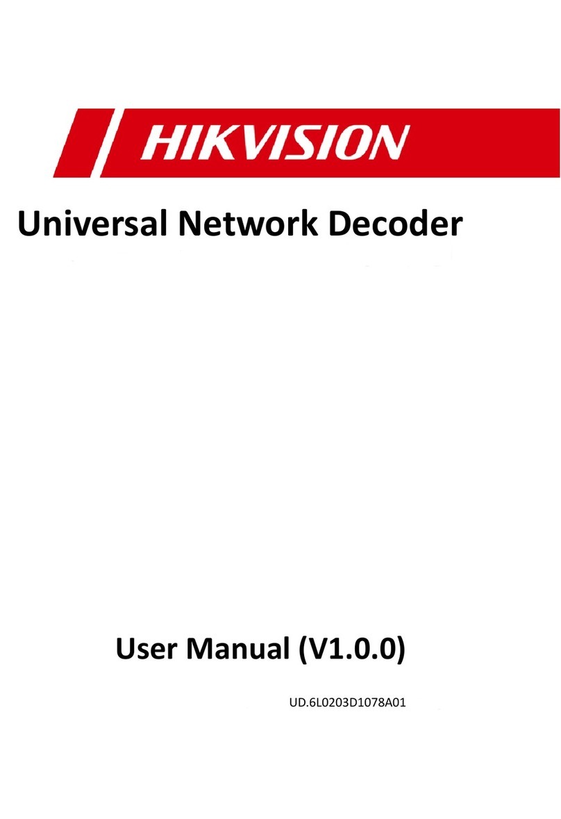 HIK VISION DS-6500DI-T User manual