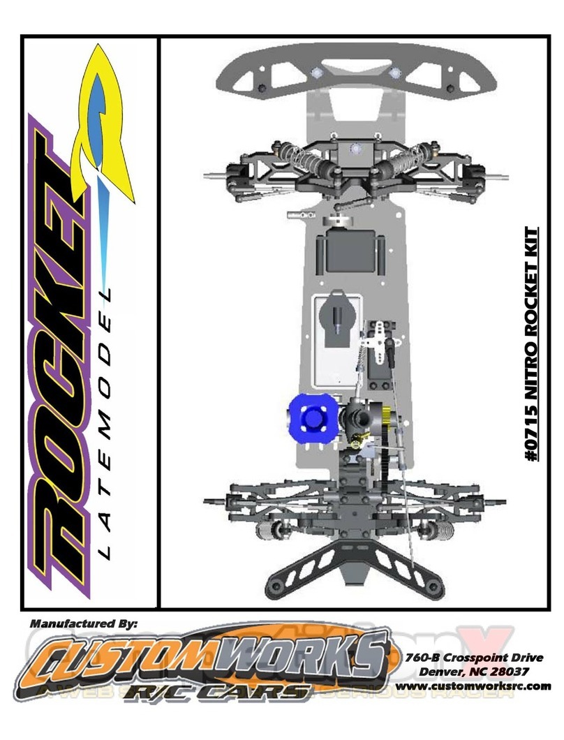 CustomWorks NITRO ROCKET KIT 0715 User manual