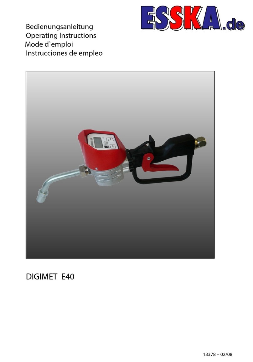 Esska DIGIMET E40 User manual