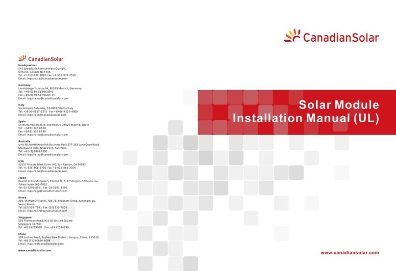 CanadianSolar CS Series installation manual
