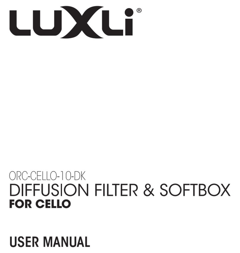 Luxli ORC-CELLO-10-DK user manual