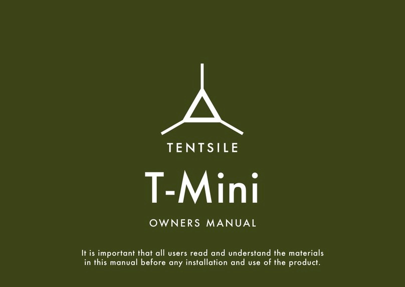 Tentsile T-Mini owner's manual
