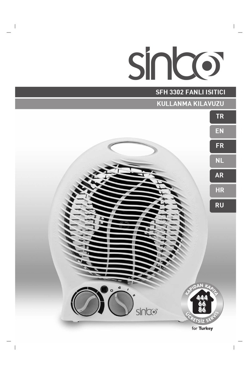 Sinbo SFH-3302 user manual