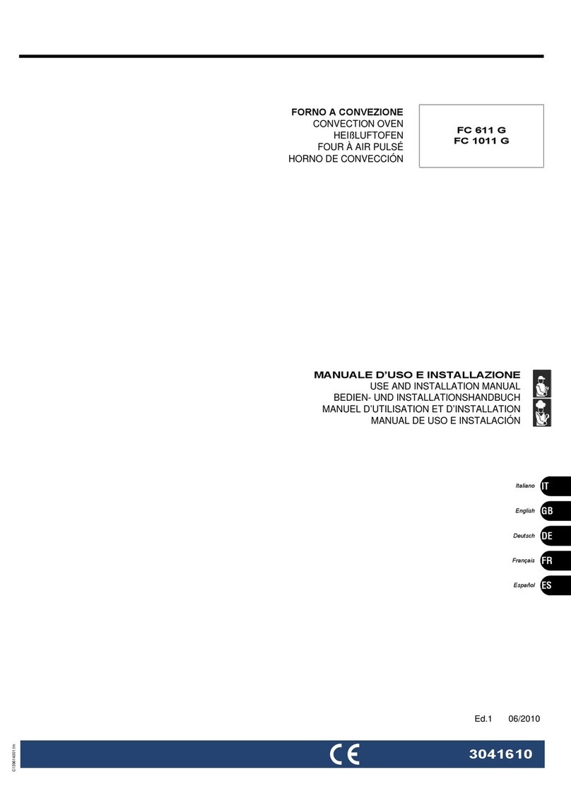 Angelo Po FC611G Use and installation manual Angelo Po FC611G Use and installation manual