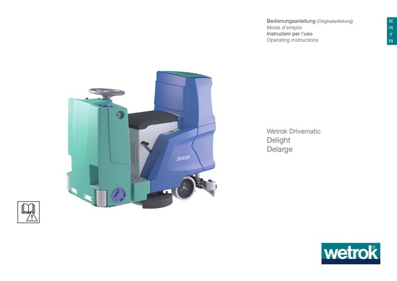 Wetrok Drivematic Delight operating instructions
