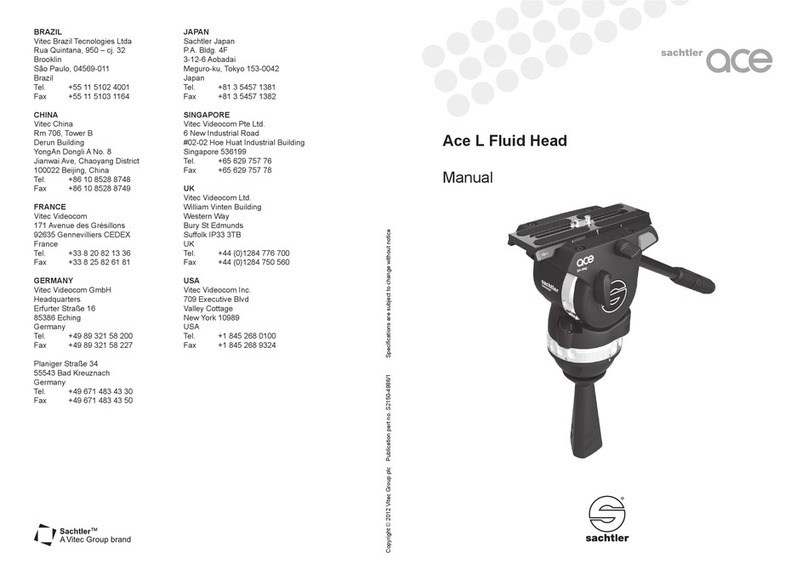 Sachtler Ace L manual