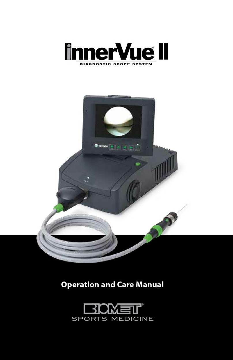 BIOMET innerVue II Operation and care manual