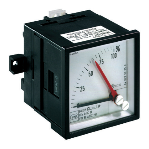 Stahl 8402/5 operating instructions