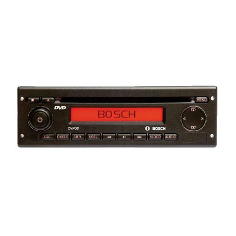 Bosch DVP 08 Series Operating and installation instructions
