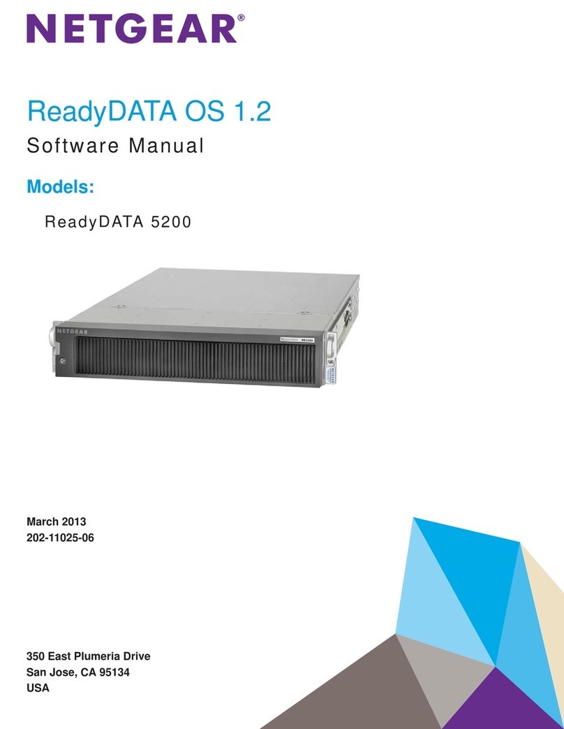 NETGEAR ReadyDATA 5200 Software manual NETGEAR ReadyDATA 5200 Software manual