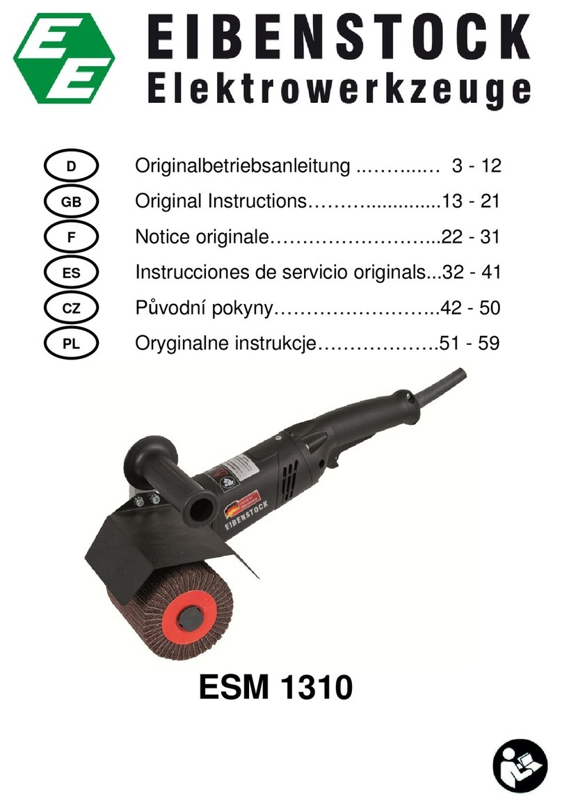 EIBENSTOCK ESM 1310 Original instructions
