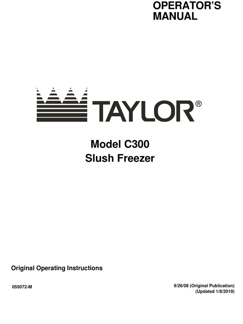 Taylor C300 NP User manual