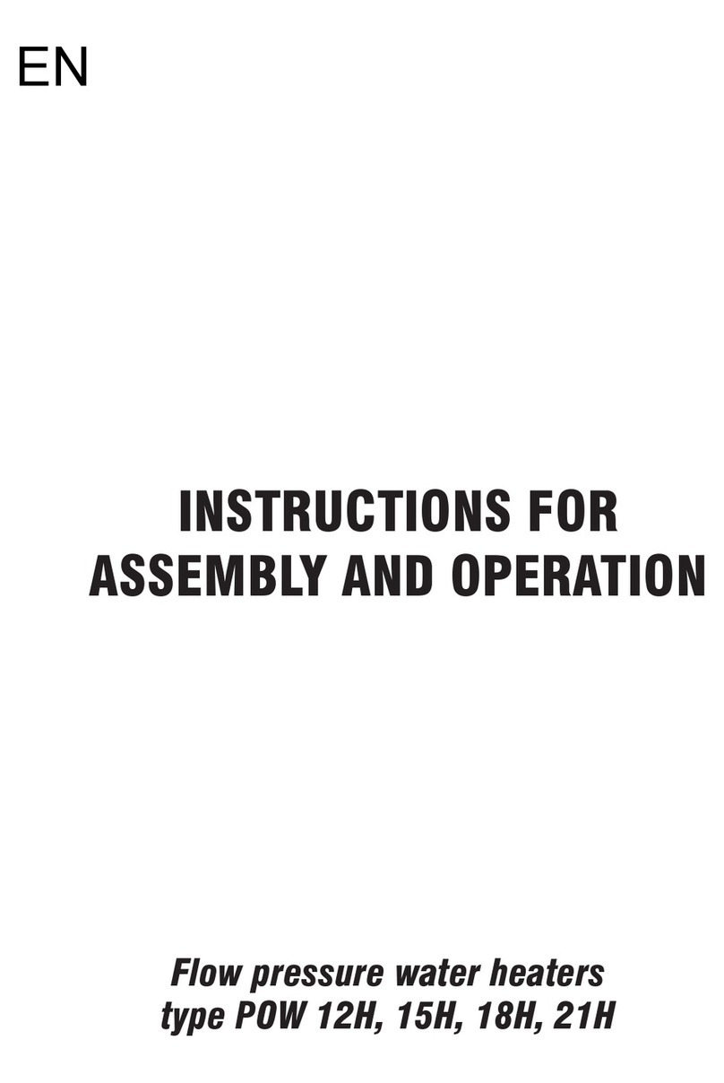 Wijas POW 12H Installation instructions