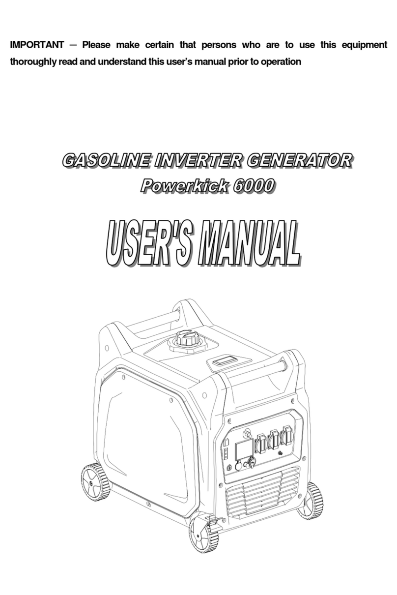 Powerkick 6000 user manual