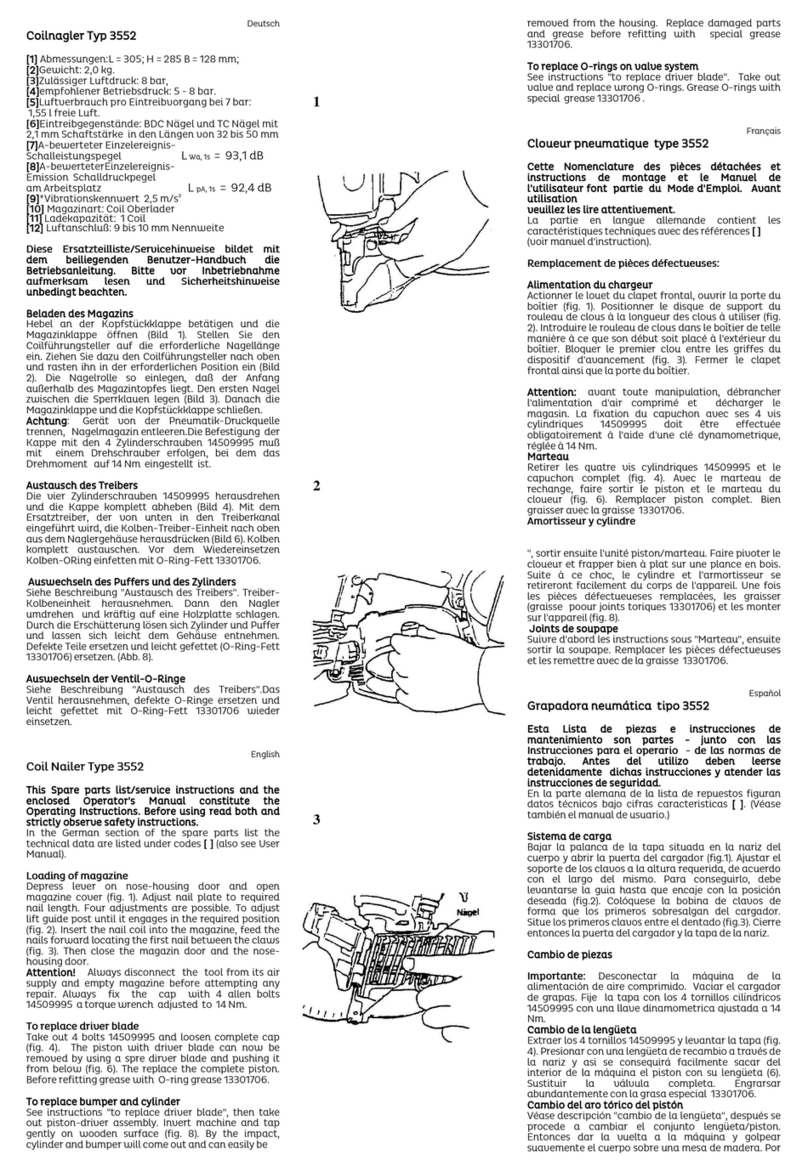 KMR 3552 User manual